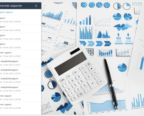 Stort udvalg af rapporteringsskabeloner til flådestyring